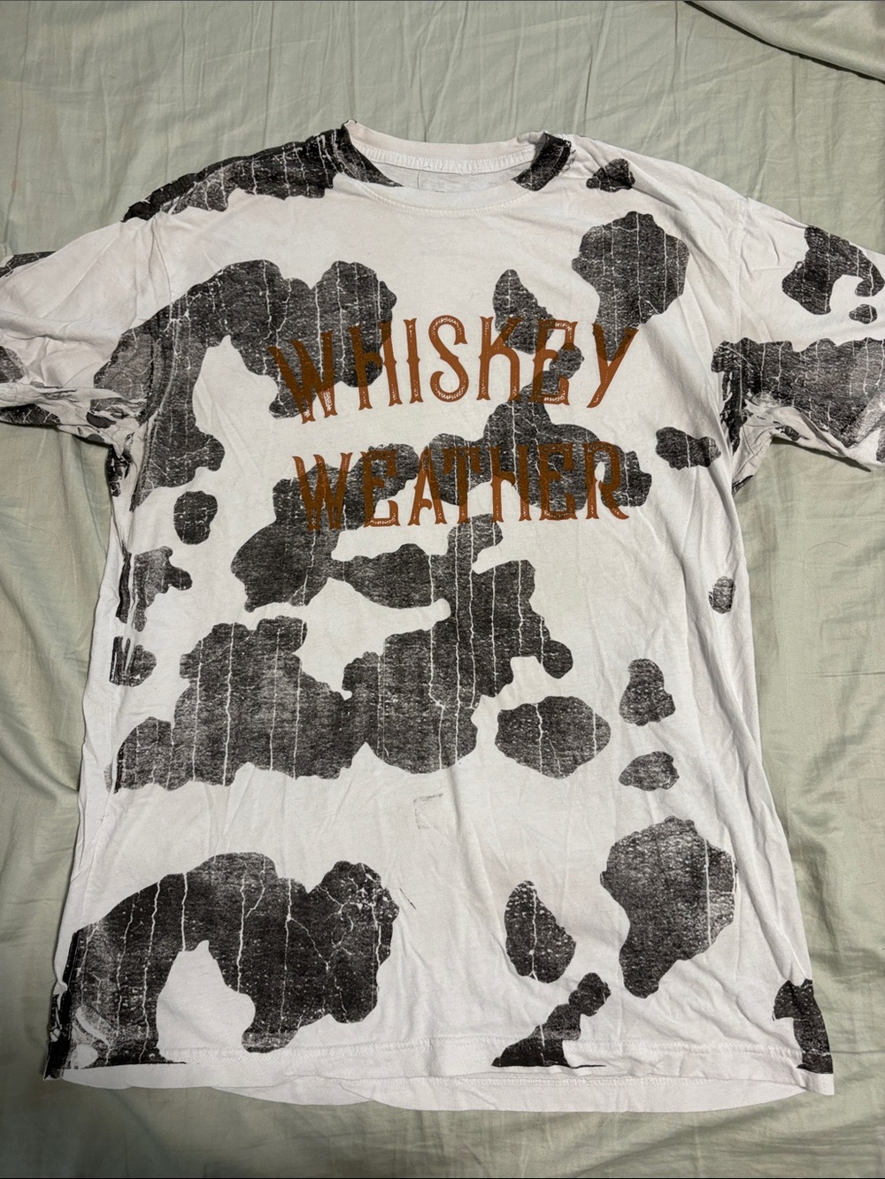 Whiskey Weather women’s White Graphic Tee